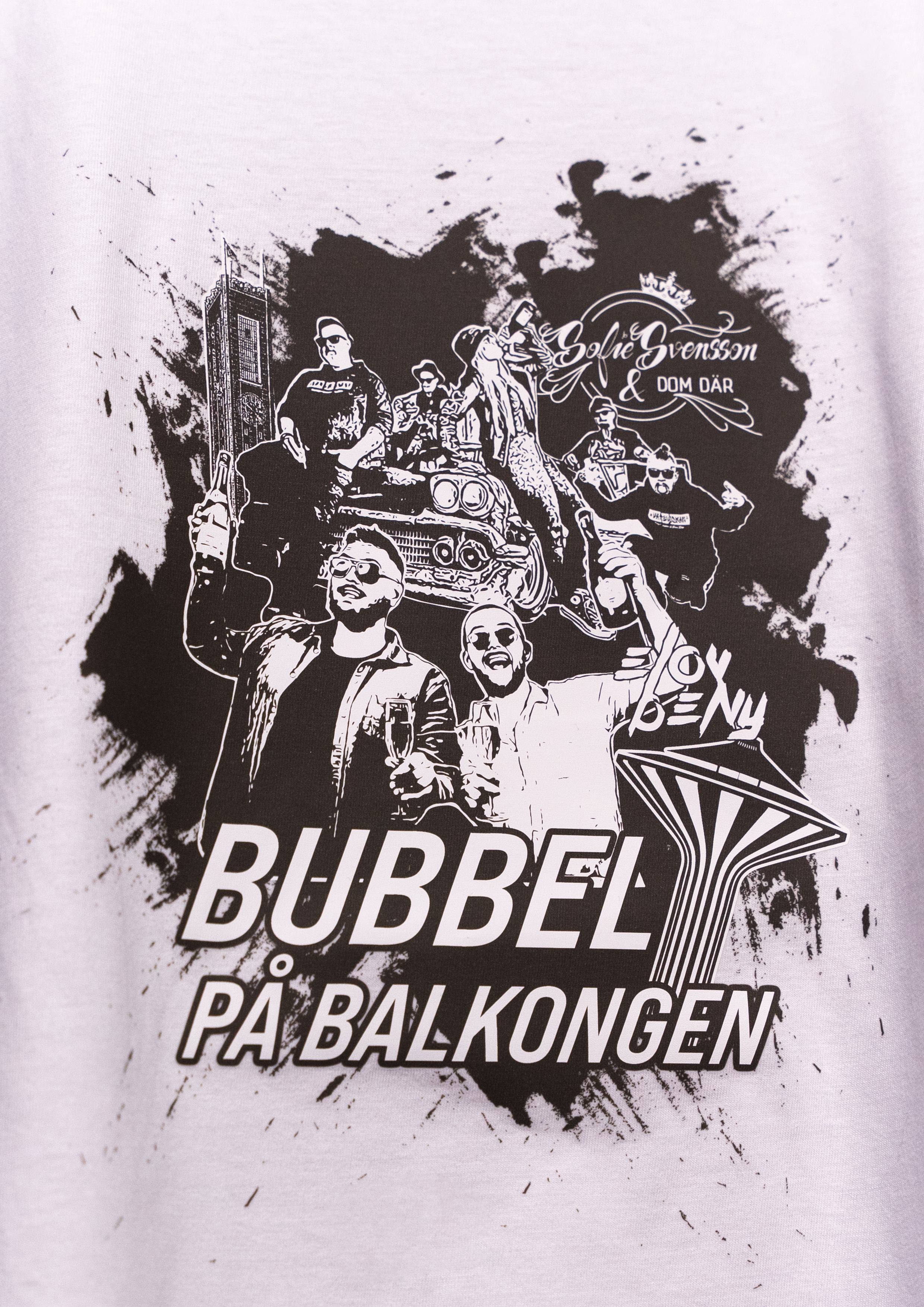 T-Shirt - Bubbel På Balkongen *LIMITED EDITION*